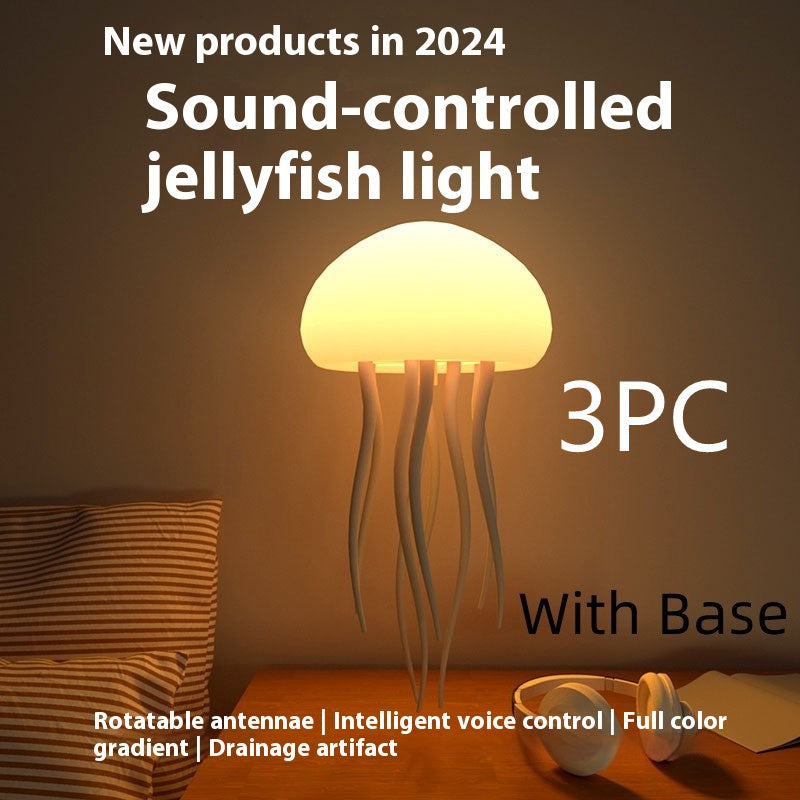 Jellyfish Mood Lamp β LED Night Light for Bedroom & Desk