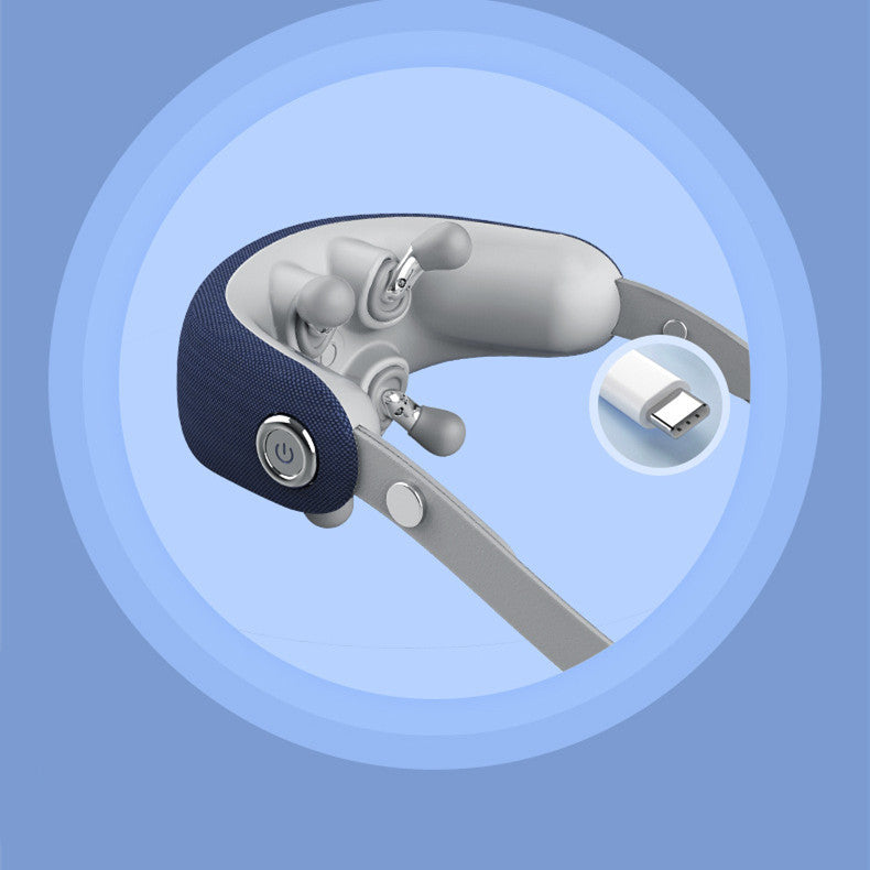 Neck Massager for Pain Relief – Imitation Hand Grip Device for Shoulder and Neck Comfort