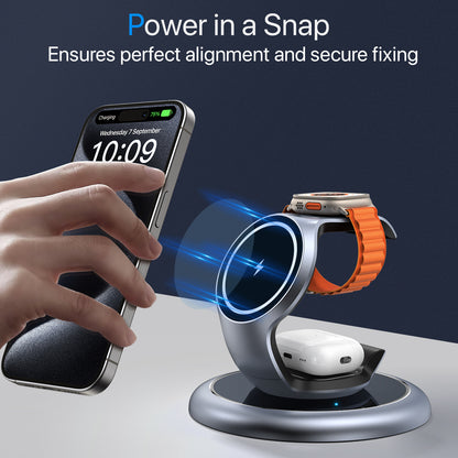 3-in-1 MagSafe Charger for Wireless Charging Multiple Devices