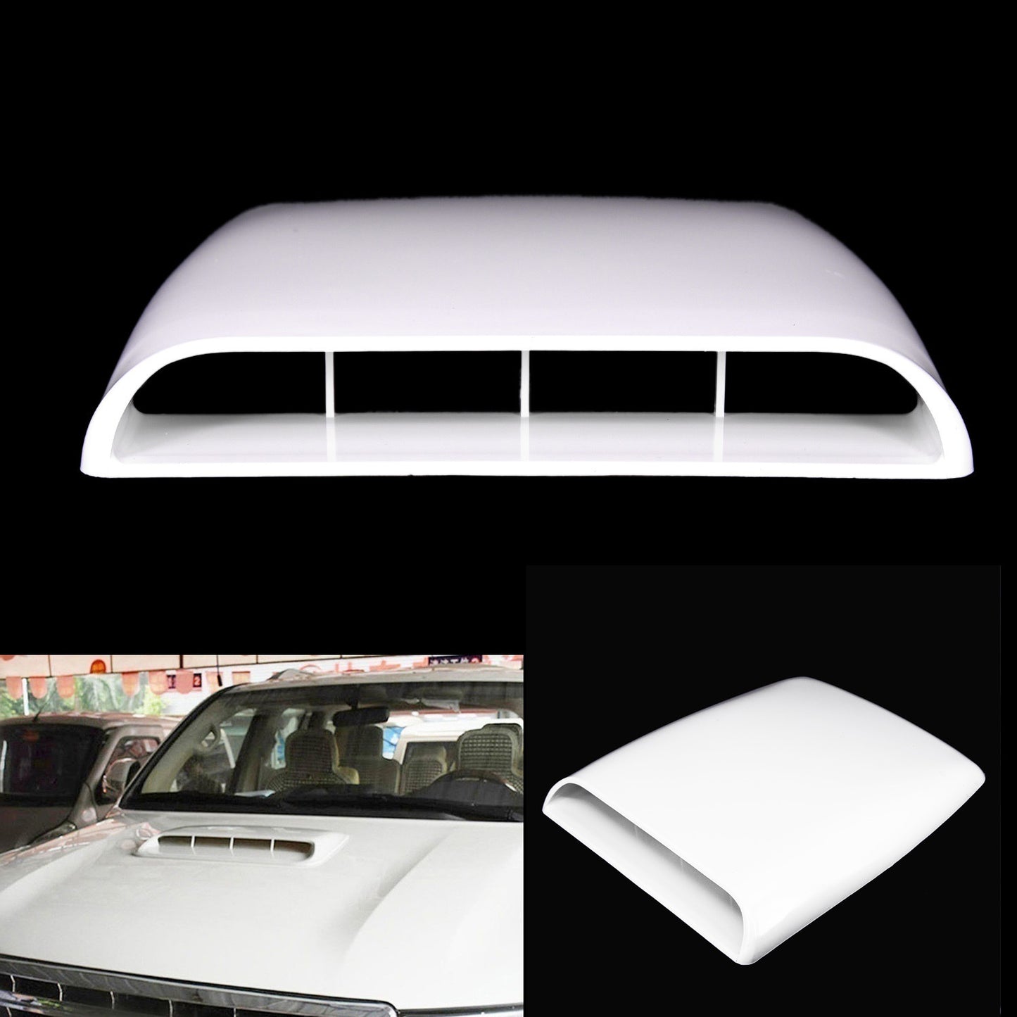 Car Hood Air Outlet for Enhanced Engine Cooling