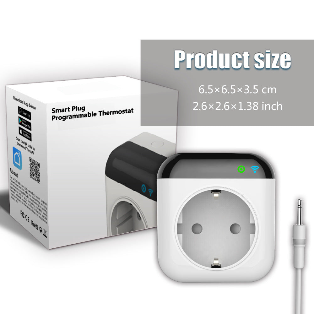 Tuya Temperature Control Socket for Smart Home Temperature Management