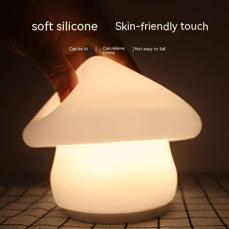 Household Electric Mushroom Night Lamp for Cozy Ambiance