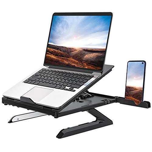 New Portable Laptop Stand - Multifunctional Folding Lift Rack with Aluminum Alloy Base for Ultimate Comfort