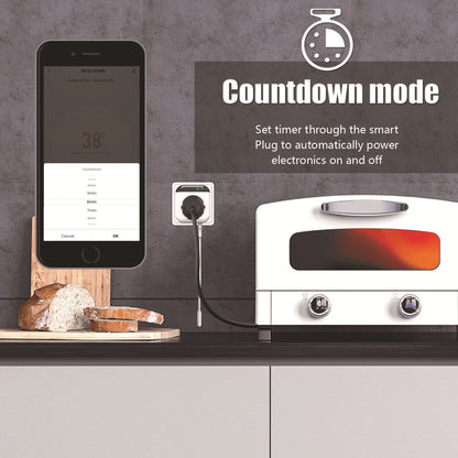 Tuya Temperature Control Socket for Smart Home Temperature Management