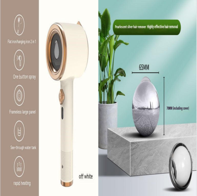 Mini Portable Garment Steamer for Travel and Home - Handheld Fabric Steam Iron with US Plug
