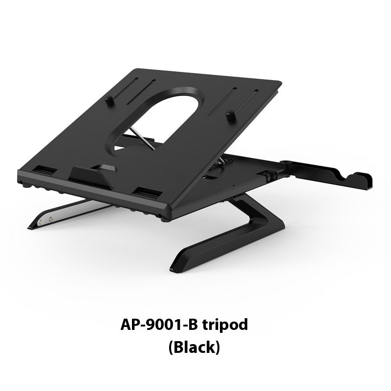 New Portable Laptop Stand - Multifunctional Folding Lift Rack with Aluminum Alloy Base for Ultimate Comfort