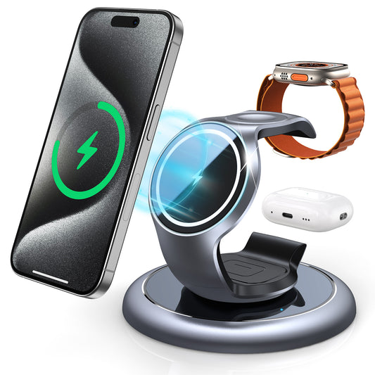 3-in-1 MagSafe Charger for Wireless Charging Multiple Devices