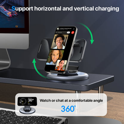 3-in-1 MagSafe Charger for Wireless Charging Multiple Devices