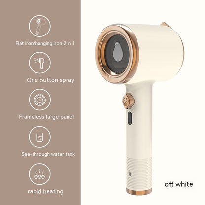 Mini Portable Garment Steamer for Travel and Home - Handheld Fabric Steam Iron with US Plug